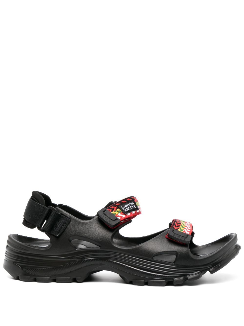 Lanvin x Suicoke Curb 凉鞋 - 黑色