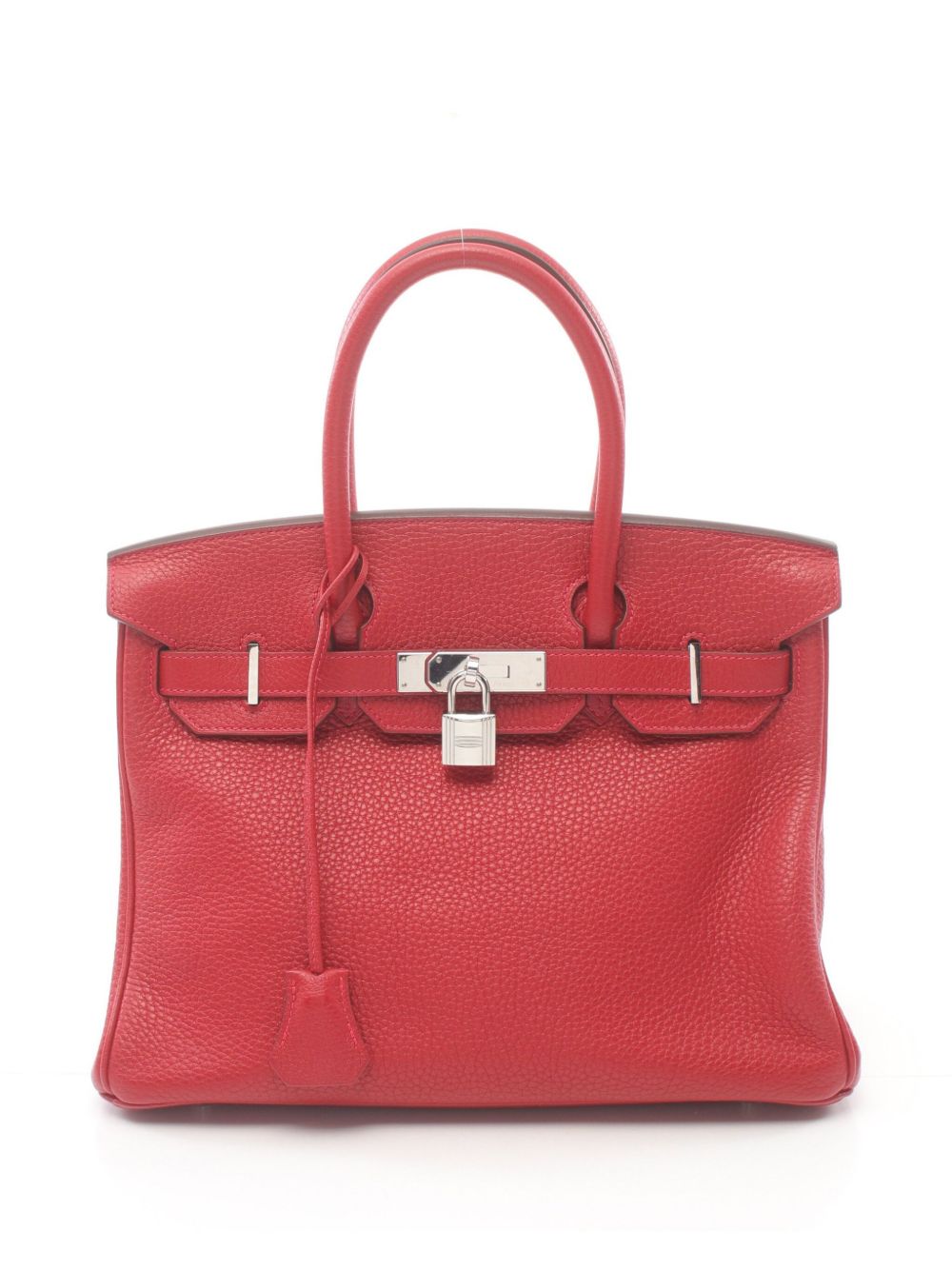 Hermès Pre-Owned Birkin 25 手提包（2015年典藏款） - 红色