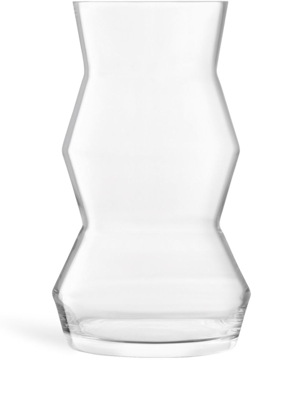 LSA International Sculpt 大号玻璃花瓶（36厘米 x 21.1厘米） - 中性色