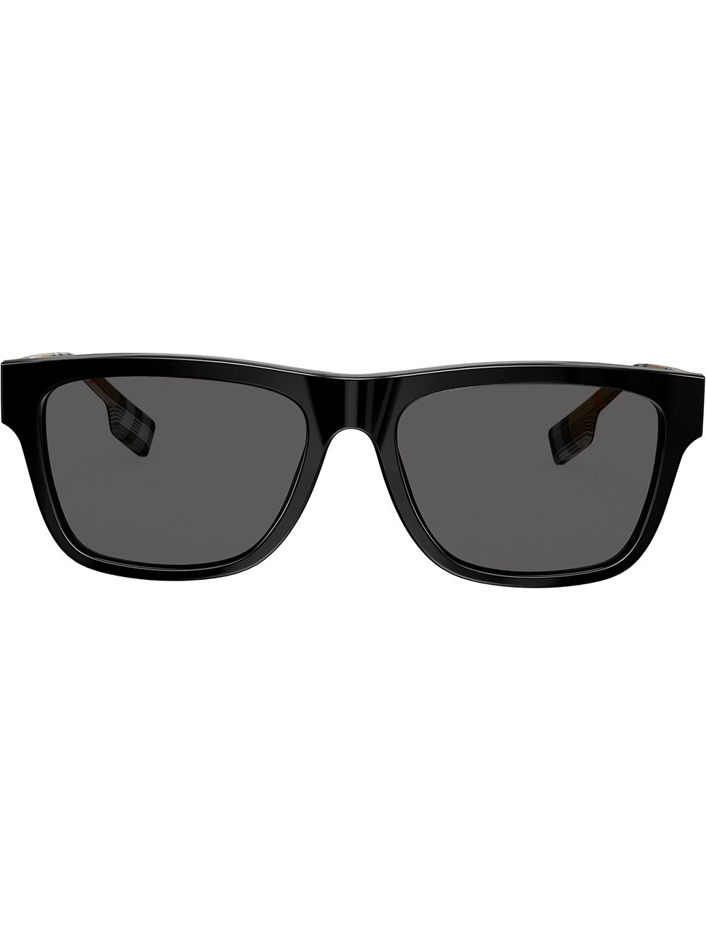 Burberry Eyewear 博柏利 方框太阳眼镜 - 黑色