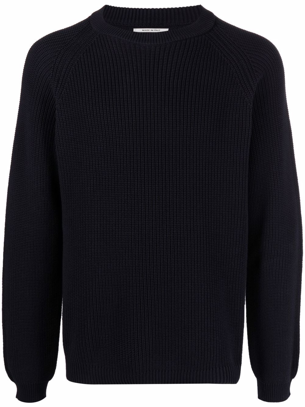 Woolrich 罗纹针织圆领毛衣 - 蓝色