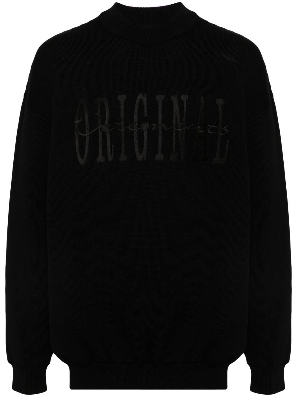VETEMENTS Original 毛衣 - 黑色