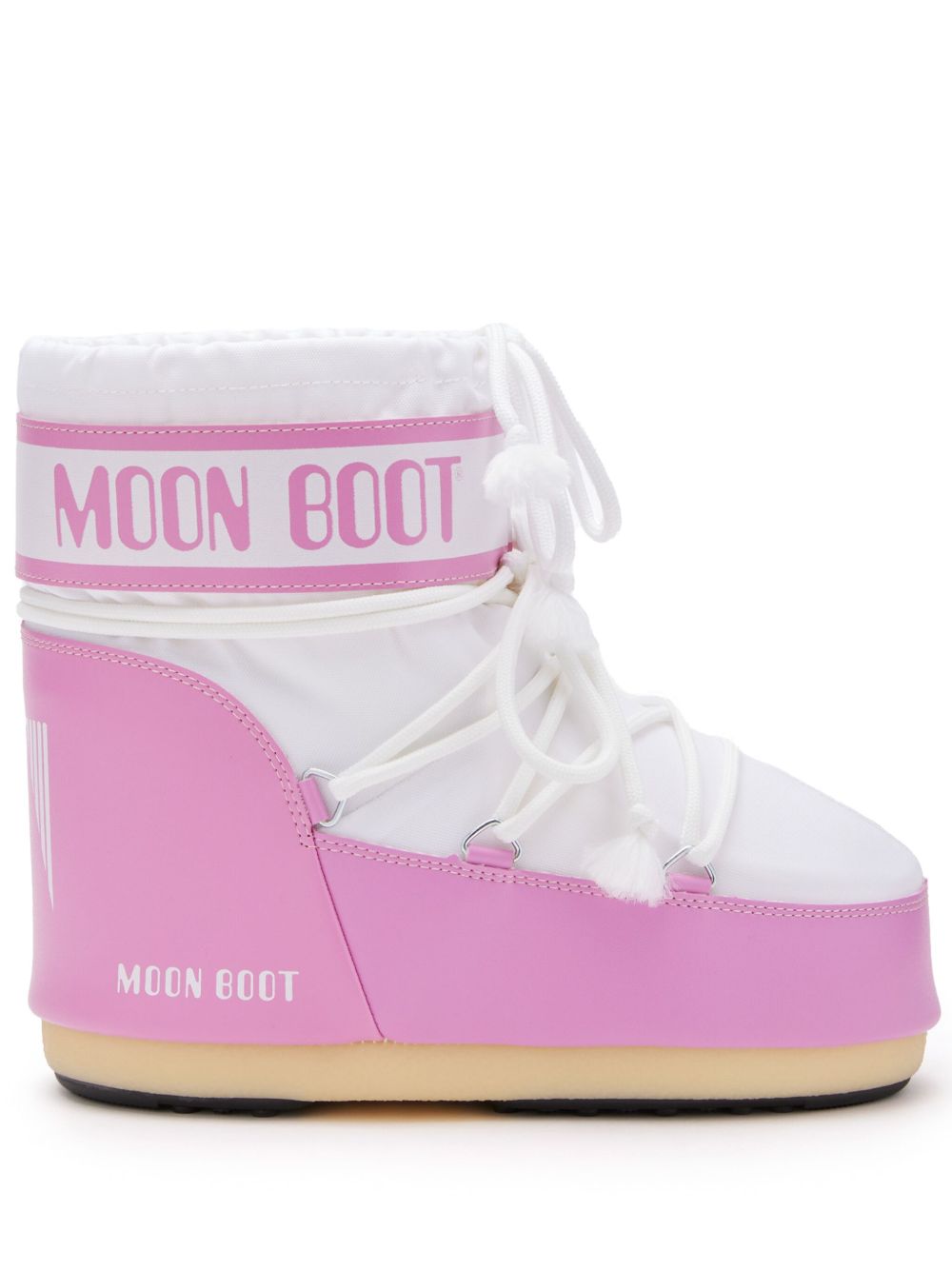 Moon Boot Icon Low 短靴 - 粉色