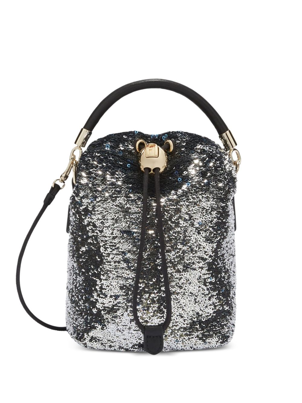 Furla Mionido 迷你斜挎包 - 银色