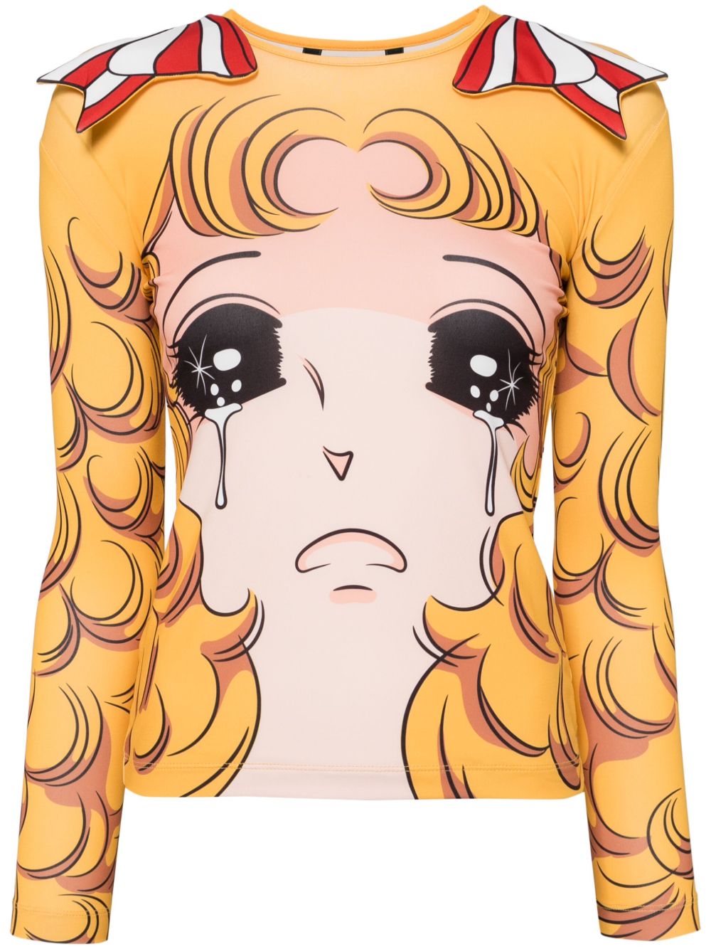 pushBUTTON Crying Girl 上衣 - 黄色
