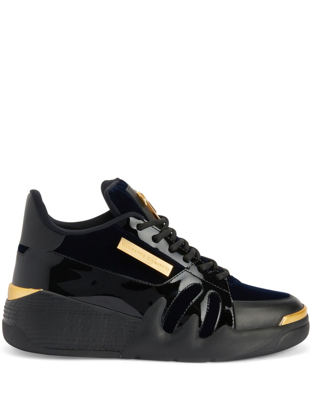Giuseppe Zanotti Talon 低帮运动鞋 - 黑色
