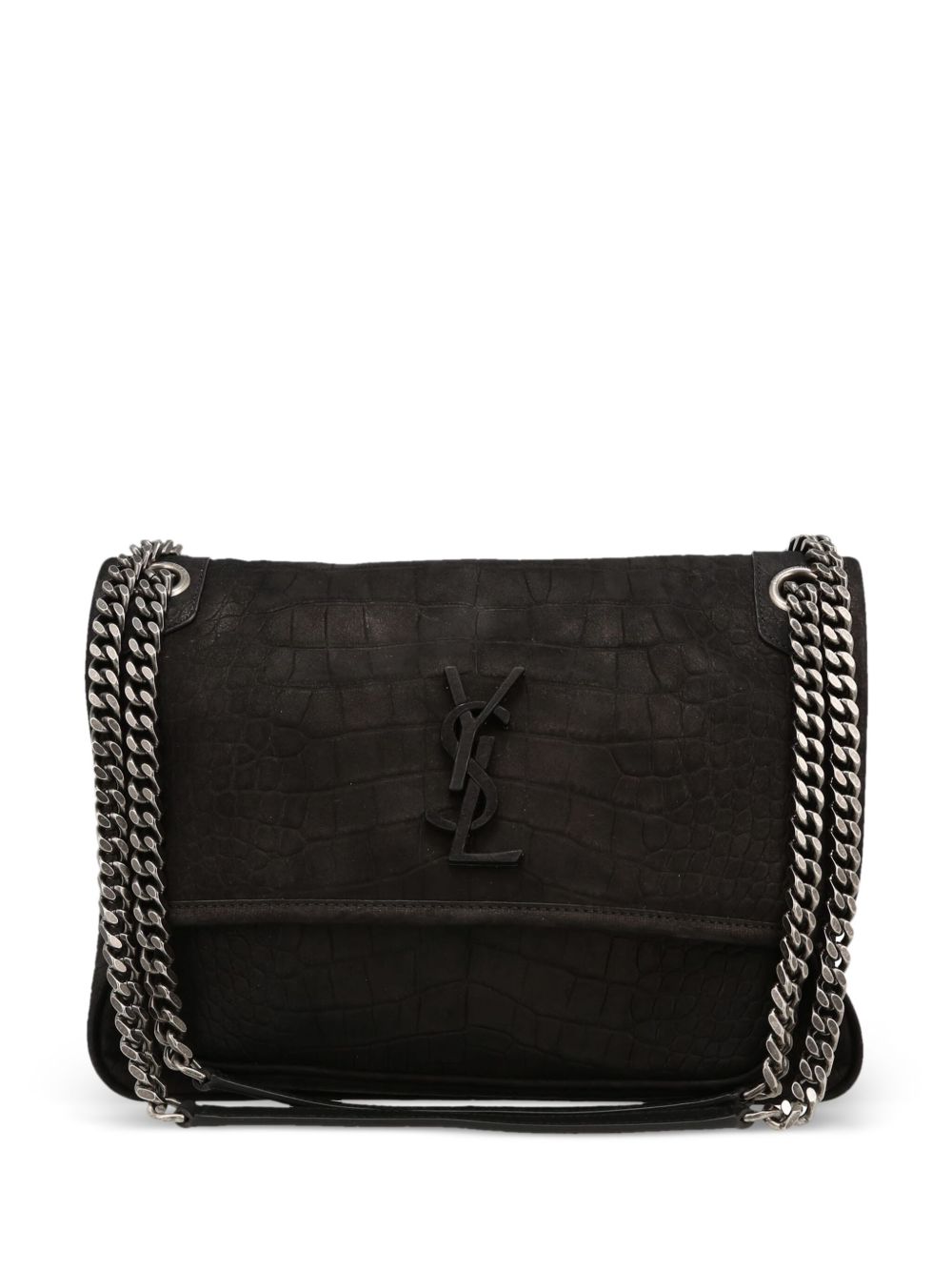 Yves Saint Laurent Pre-Owned Niki 中号单肩包 - 黑色