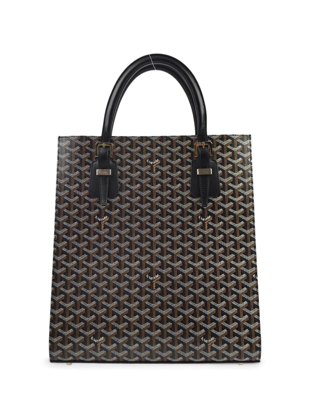 Goyard Pre-Owned Comores GM 手提包（1990-2000年代典藏款） - 黑色