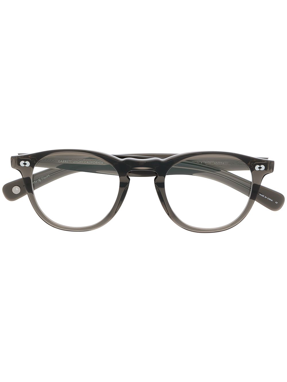 Garrett Leight Hampton 眼镜 - 灰色