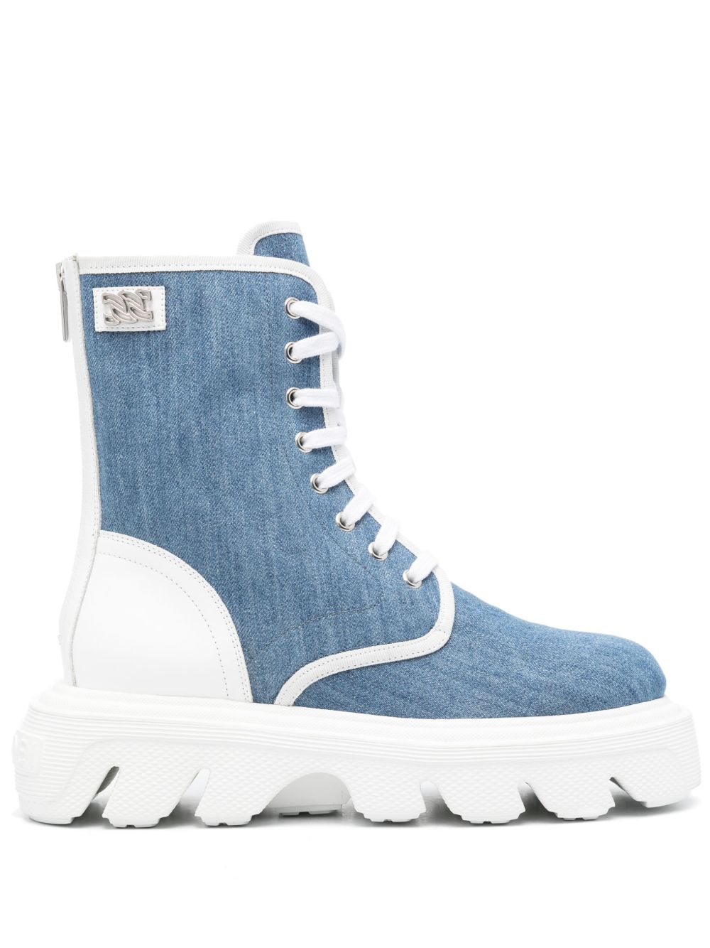 Casadei Generation C 牛仔靴 - 蓝色