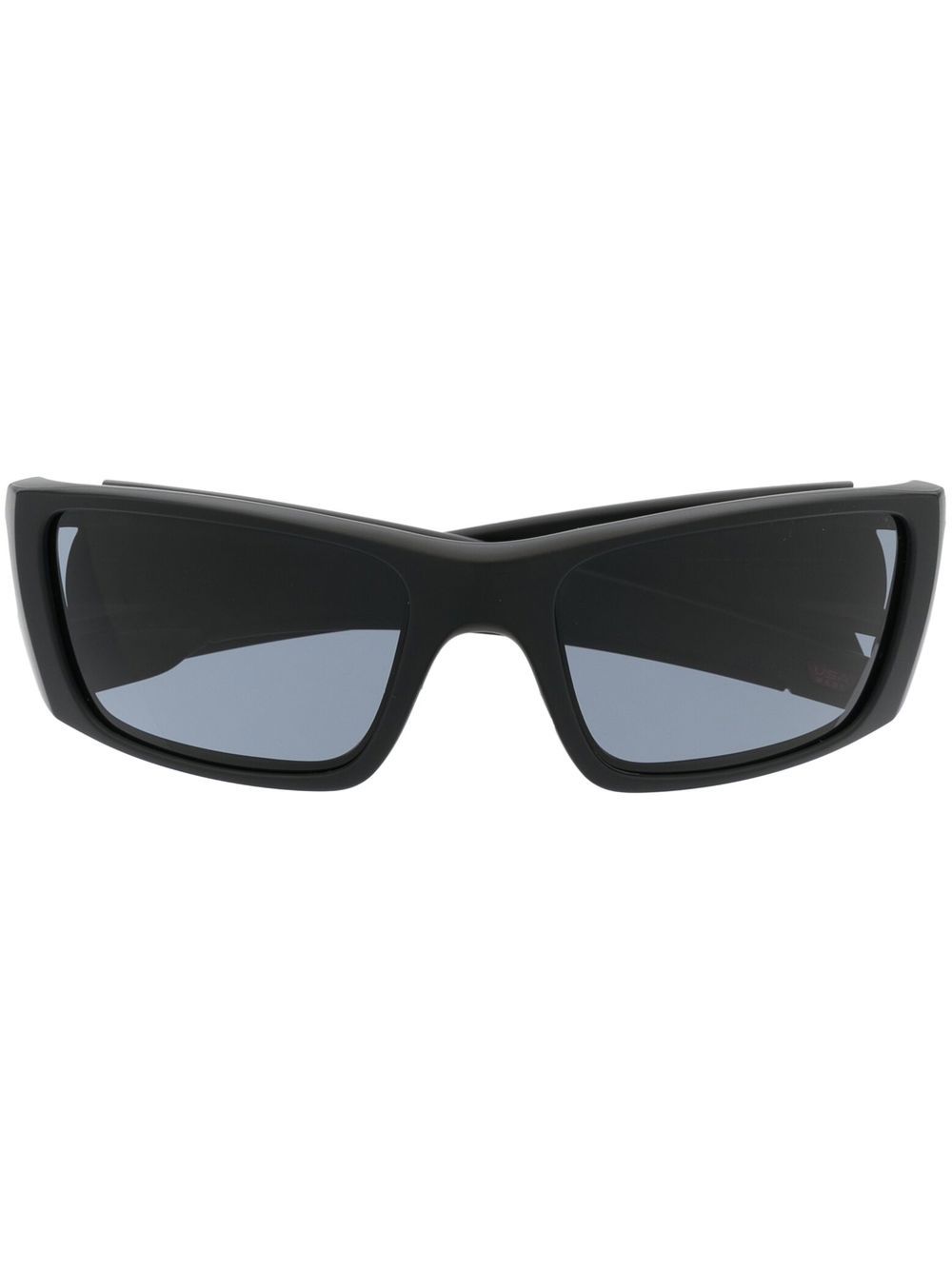 Oakley logo标牌太阳眼镜 - 黑色
