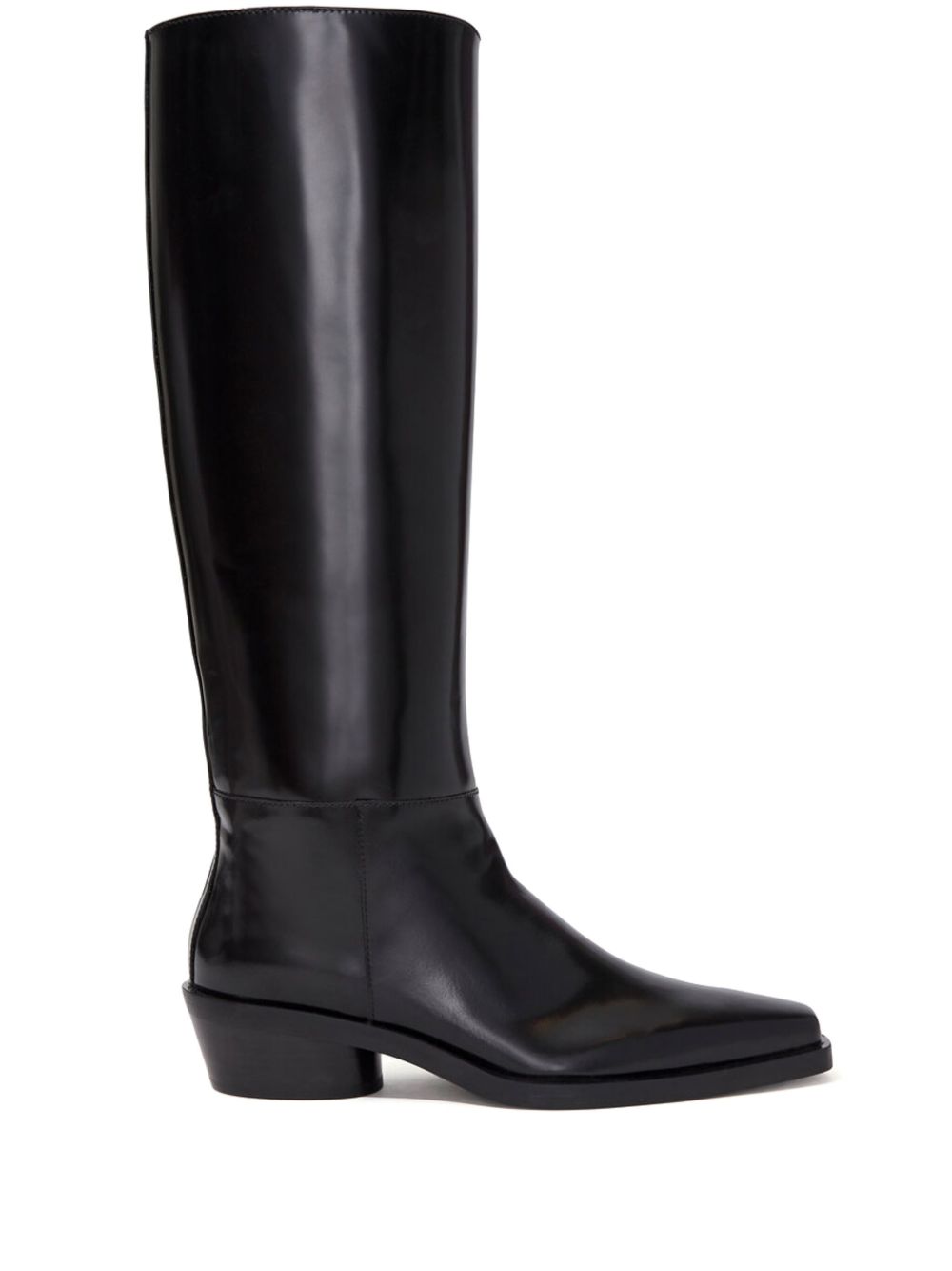 Proenza Schouler Bronco 及膝靴 - 黑色