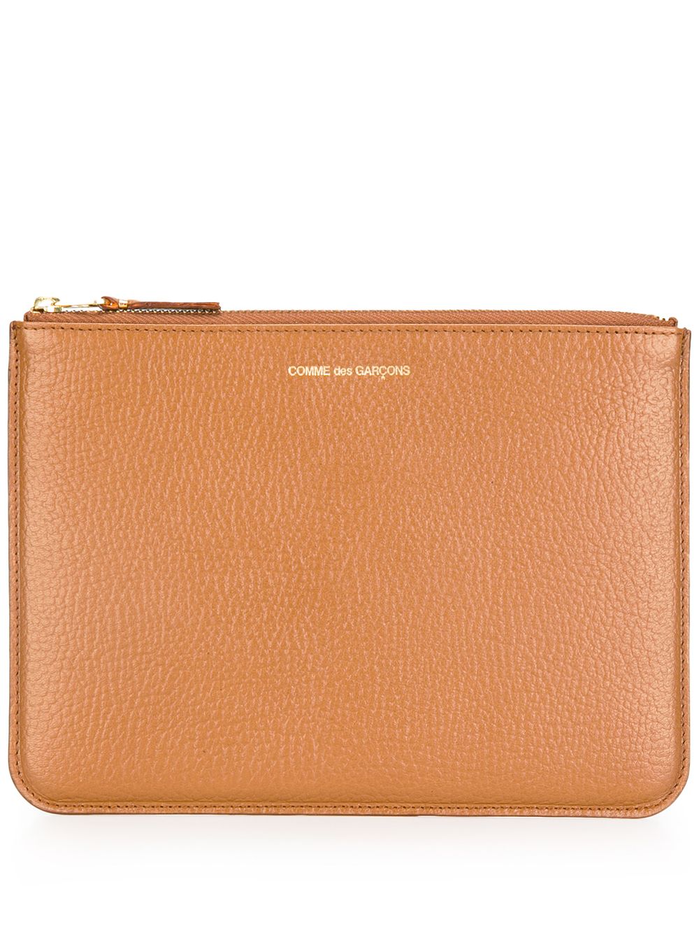 Comme Des Garçons Wallet 经典简约钱包 - 褐色