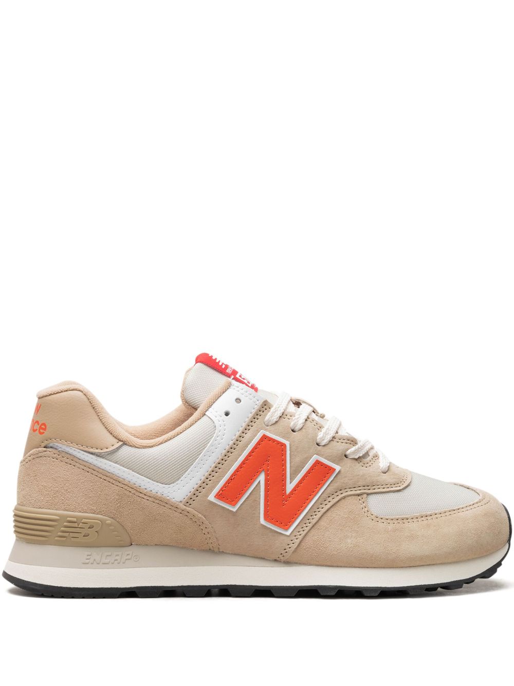 New Balance 574 Bone/Orange 运动鞋 - 中性色