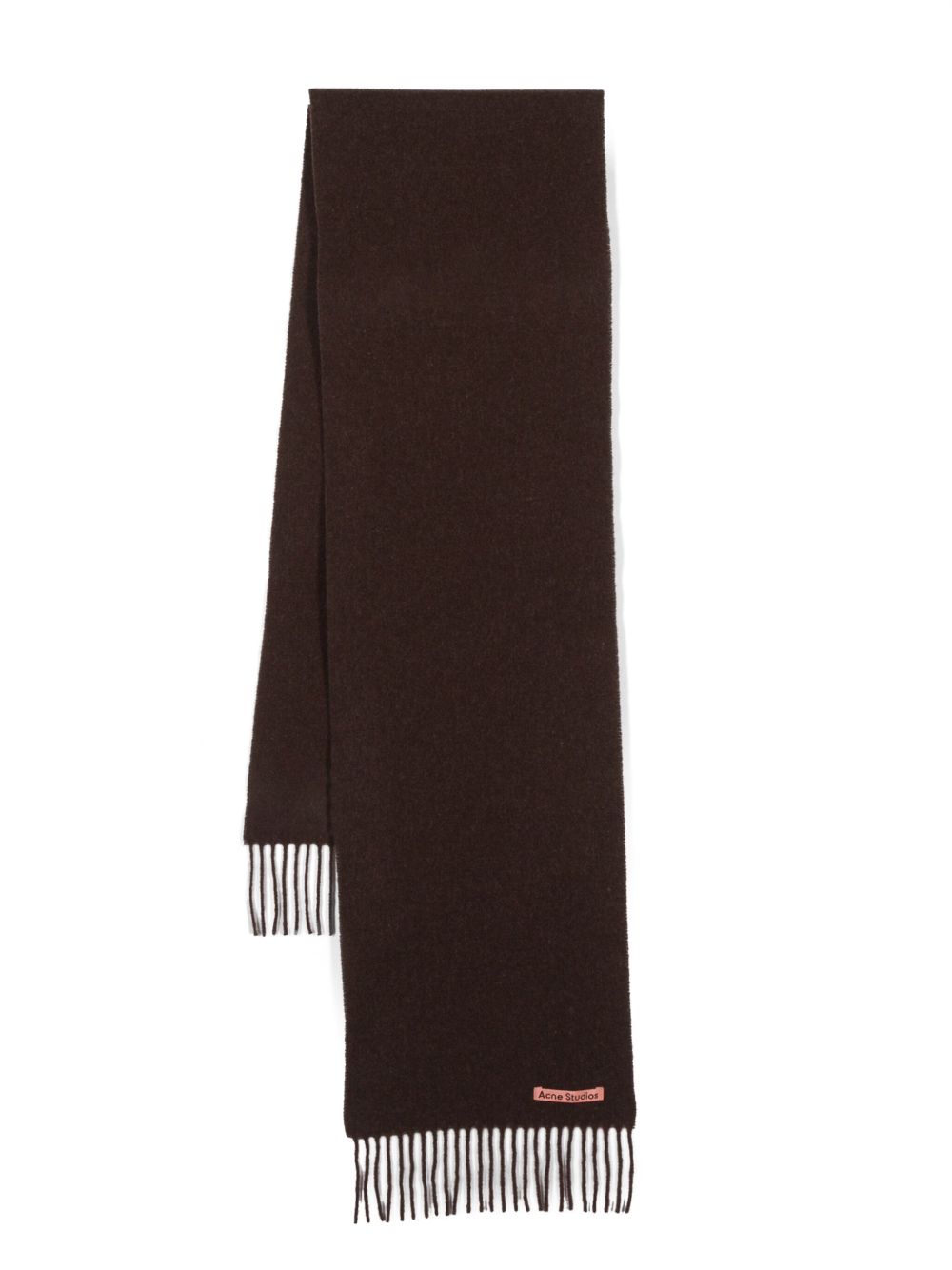 Acne Studios 标贴围巾 - 褐色