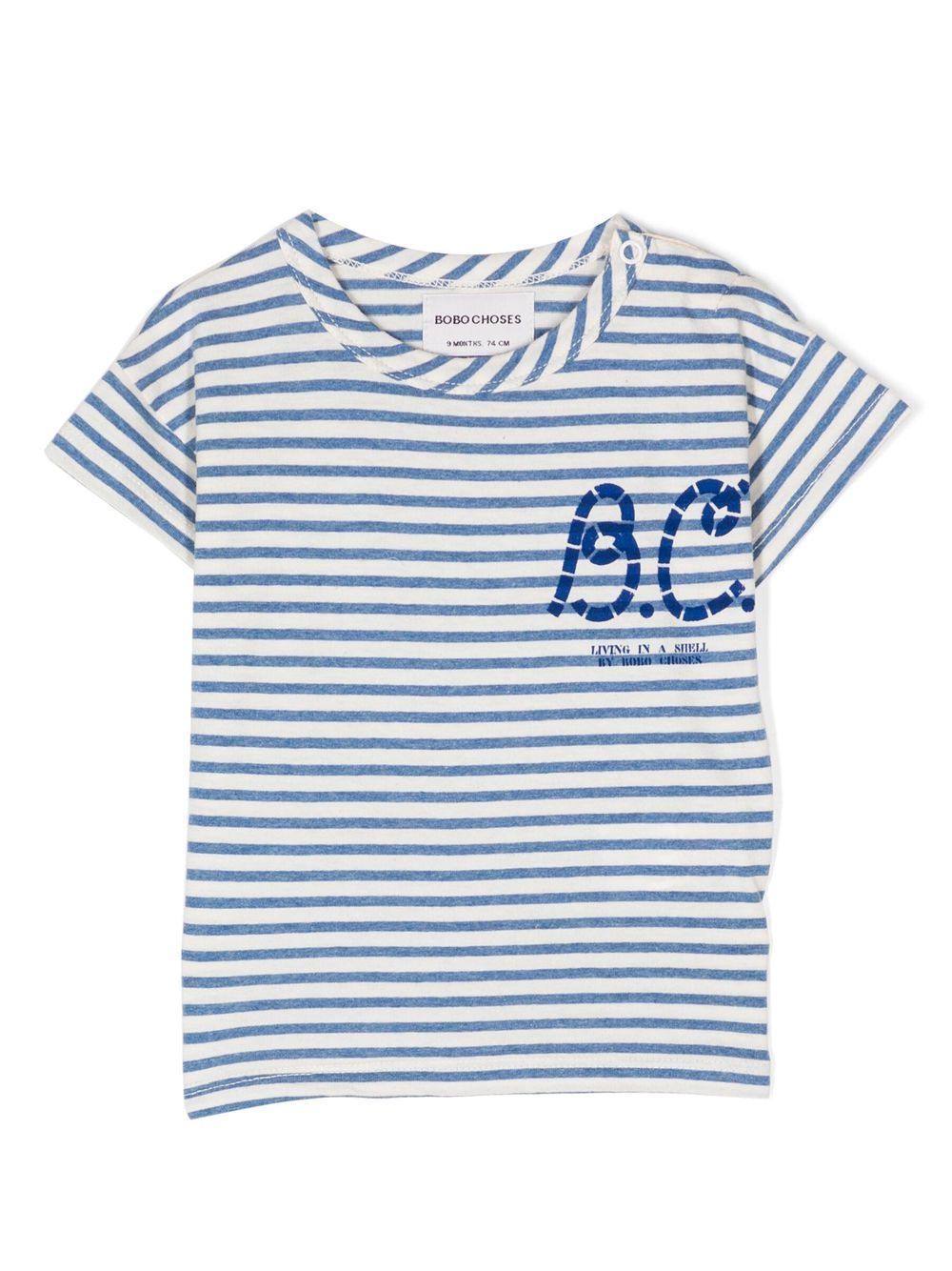 Bobo Choses logo印花短袖T恤 - 中性色