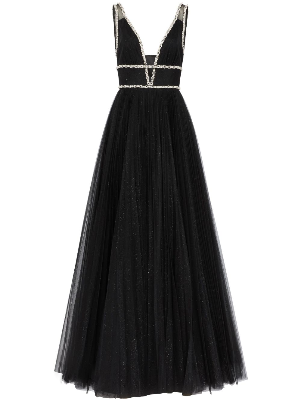 Jenny Packham Cybele 连衣裙 - 黑色