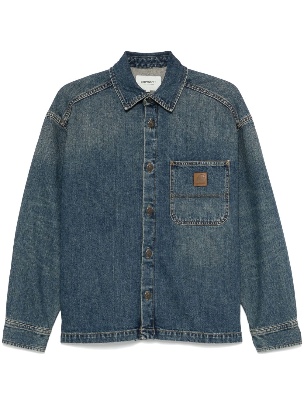 Carhartt WIP Lovilia 牛仔衬衫 - 蓝色