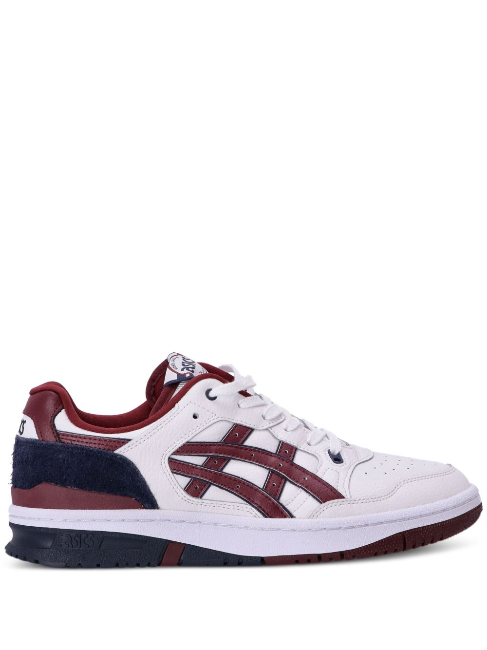 ASICS EX89 皮质条纹运动鞋 - 白色