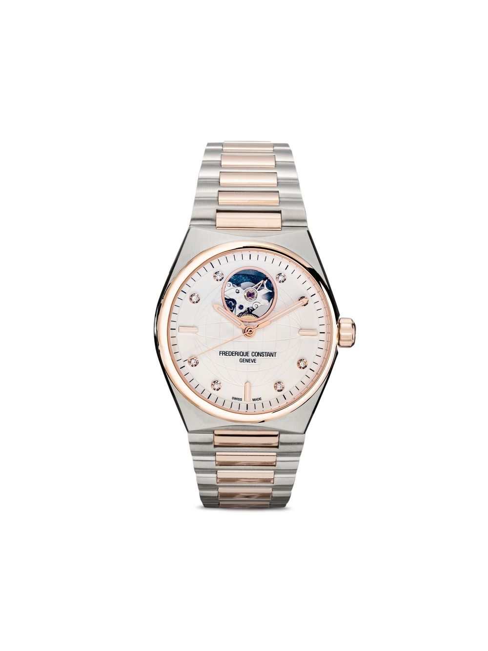 Frederique Constant Highlife Ladies Automatic Heart Beat 34毫米腕表 - 粉色