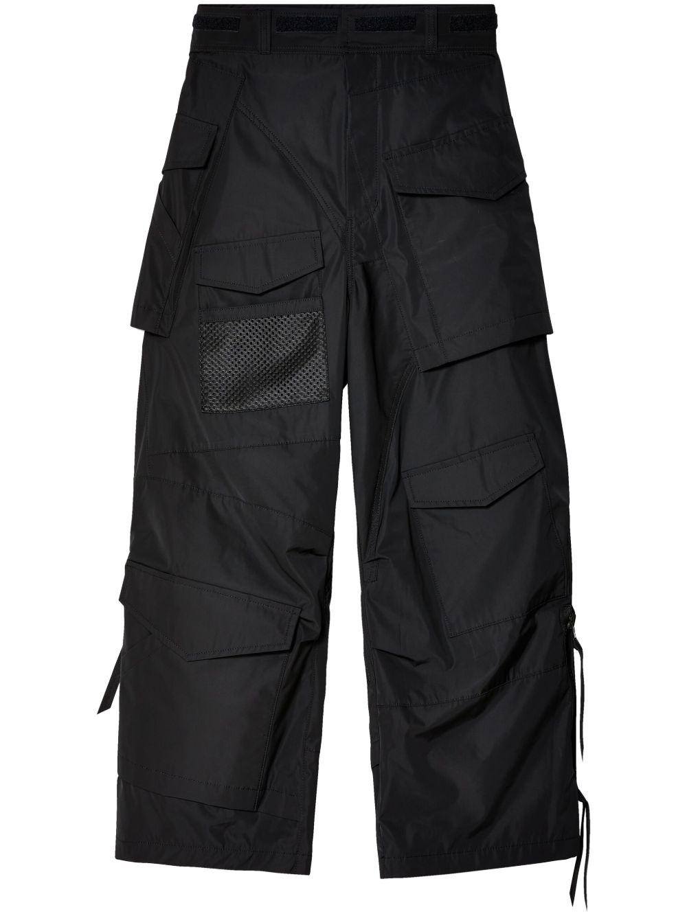 Junya Watanabe 阔腿工装长裤 - 黑色