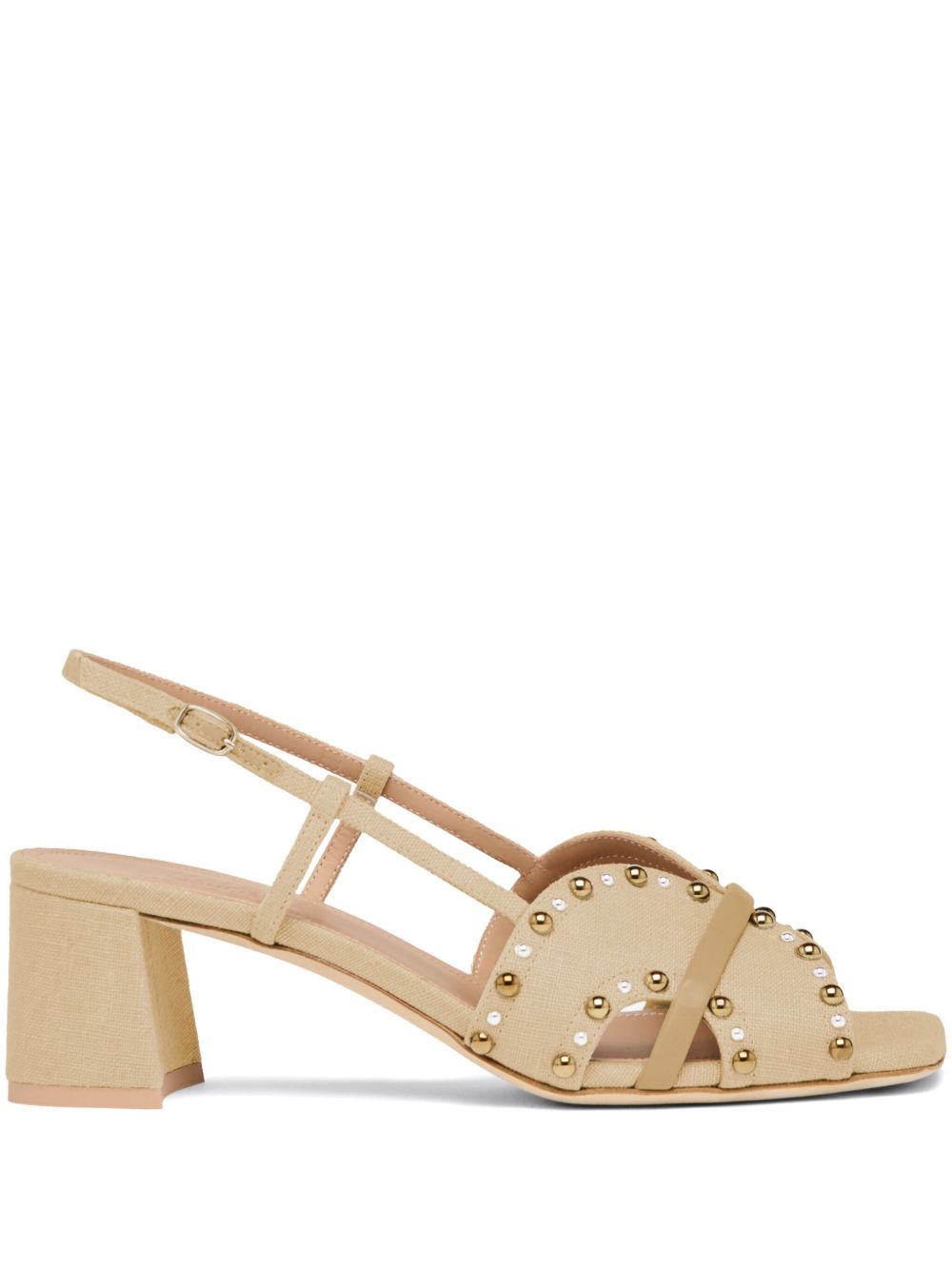 Malone Souliers Katarina 低跟凉鞋（4.5厘米） - 中性色