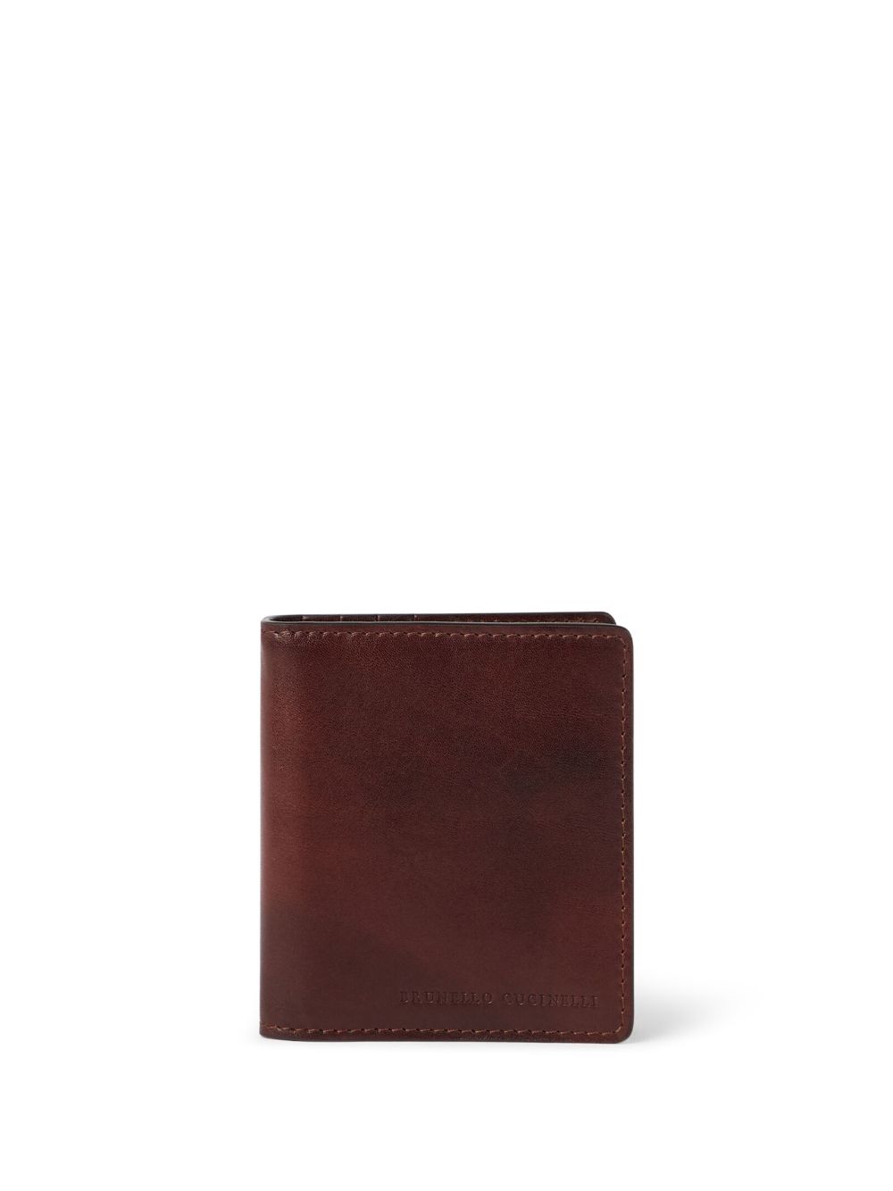 Brunello Cucinelli 皮质钱包 - 红色