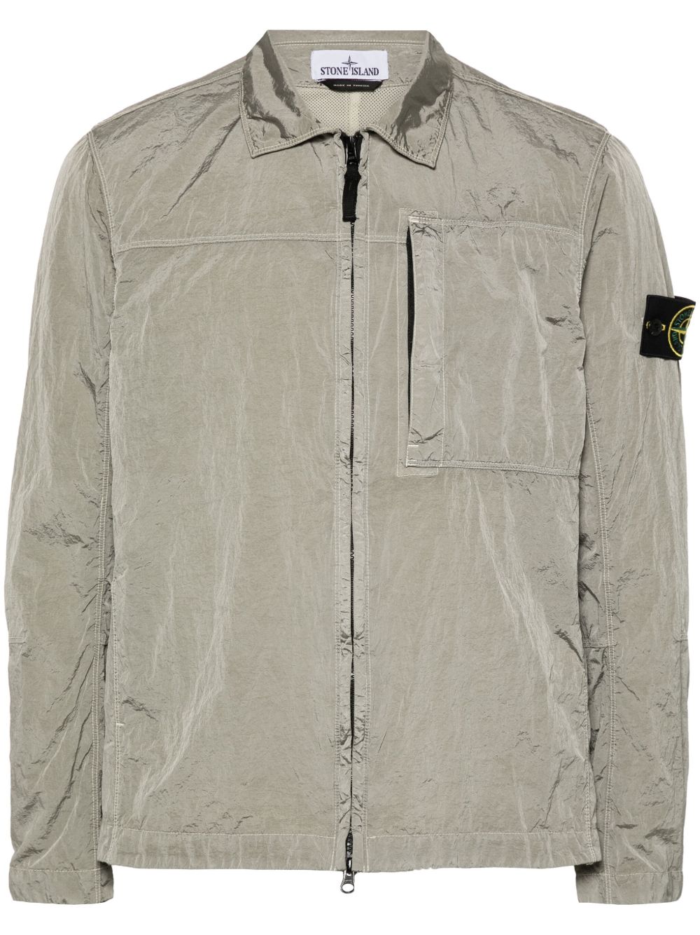Stone Island 罗盘贴花衬衫 - 灰色
