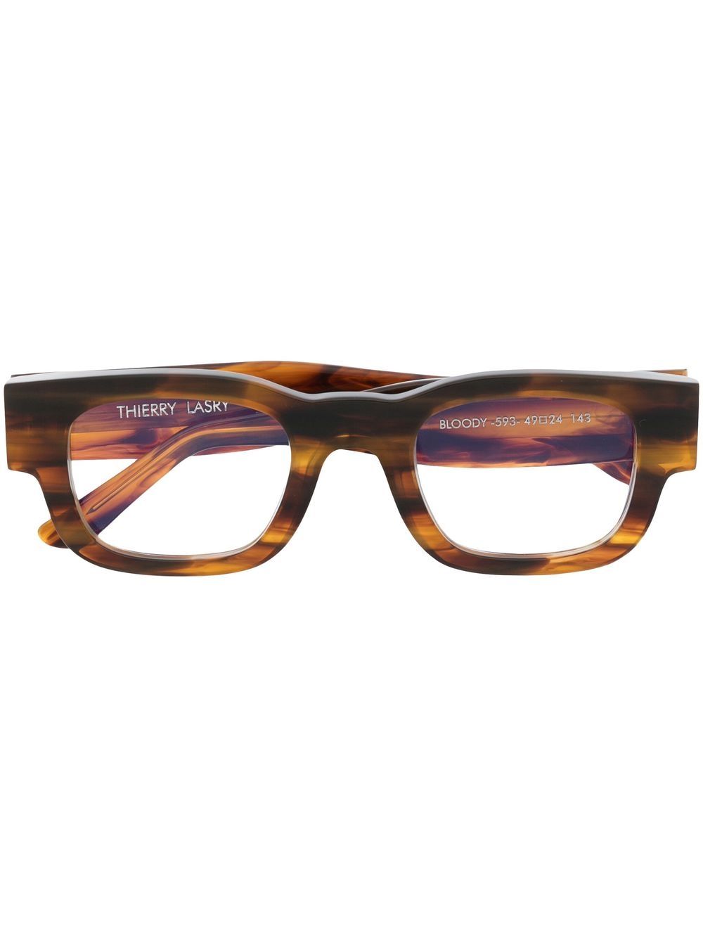 Thierry Lasry Bloody 光学眼镜 - 褐色