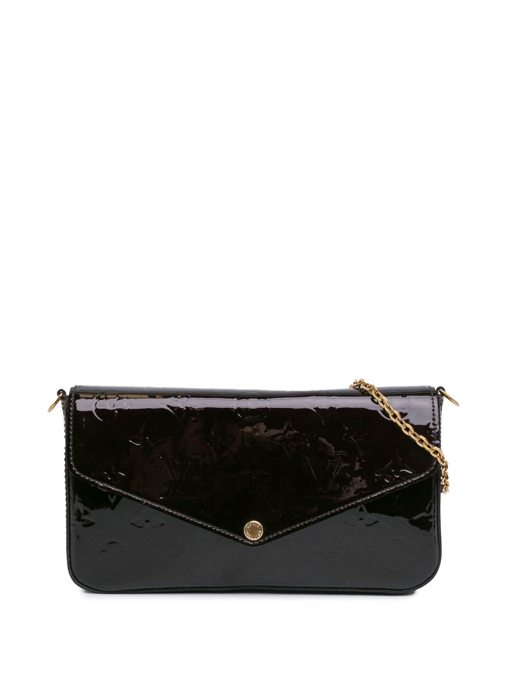 Louis Vuitton Pre-Owned Monogram Vernis Pochette Felicie 斜挎包（2016年典藏款） - 紫色