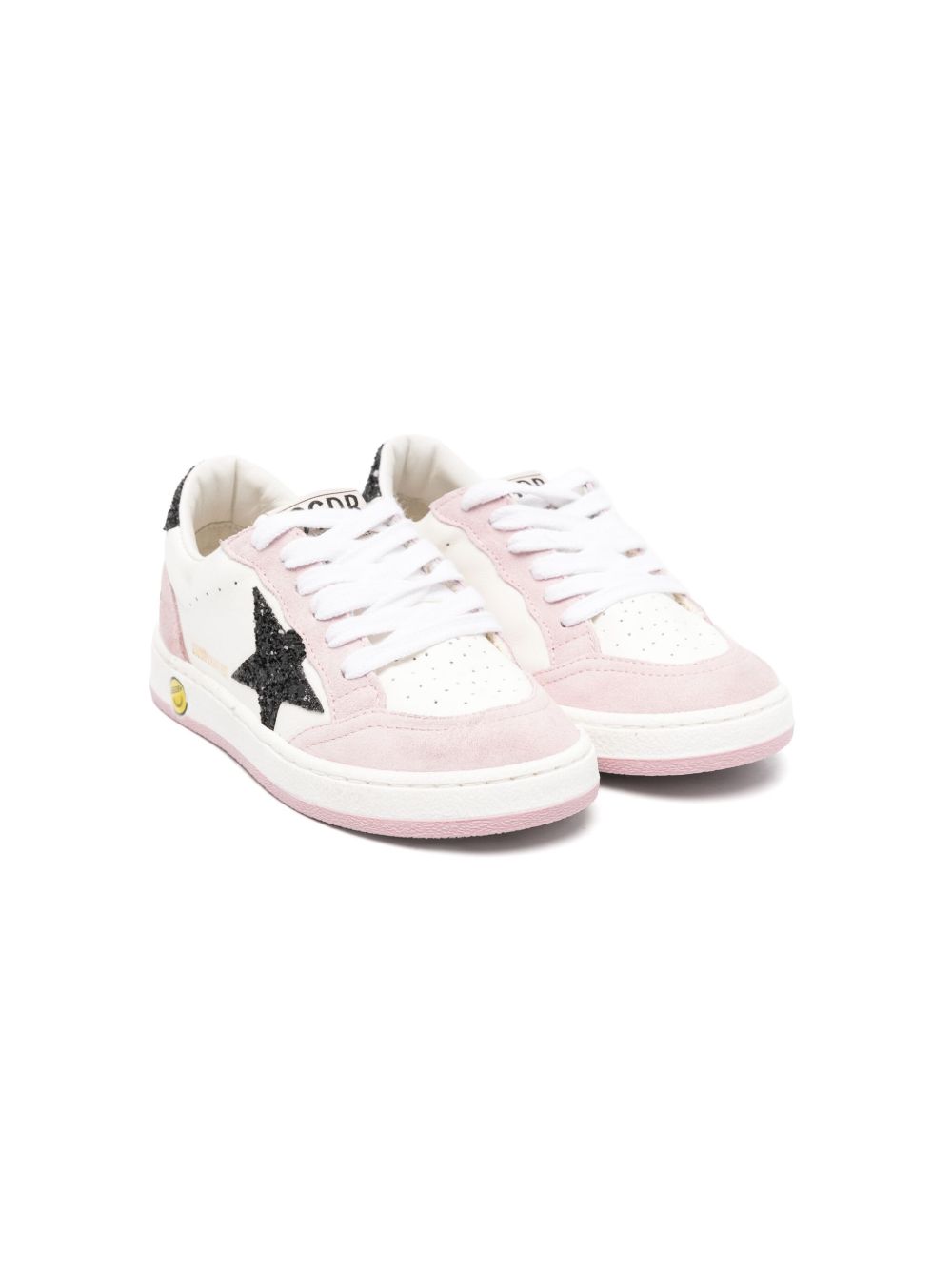 Golden Goose Kids Ball Star 运动鞋 - 白色