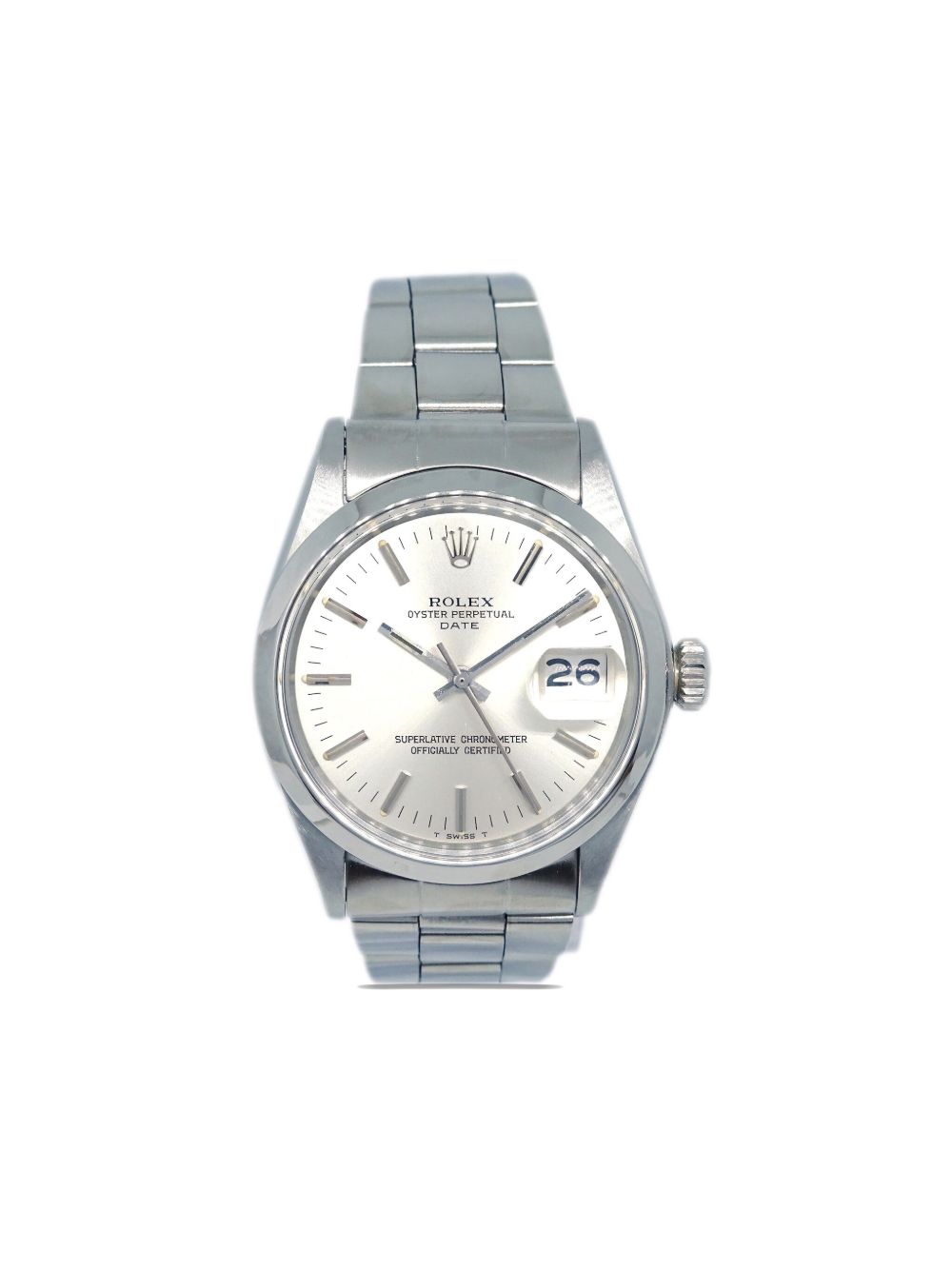 Rolex Oyster Perpetual Date 34毫米腕表（1972年典藏款） - 白色