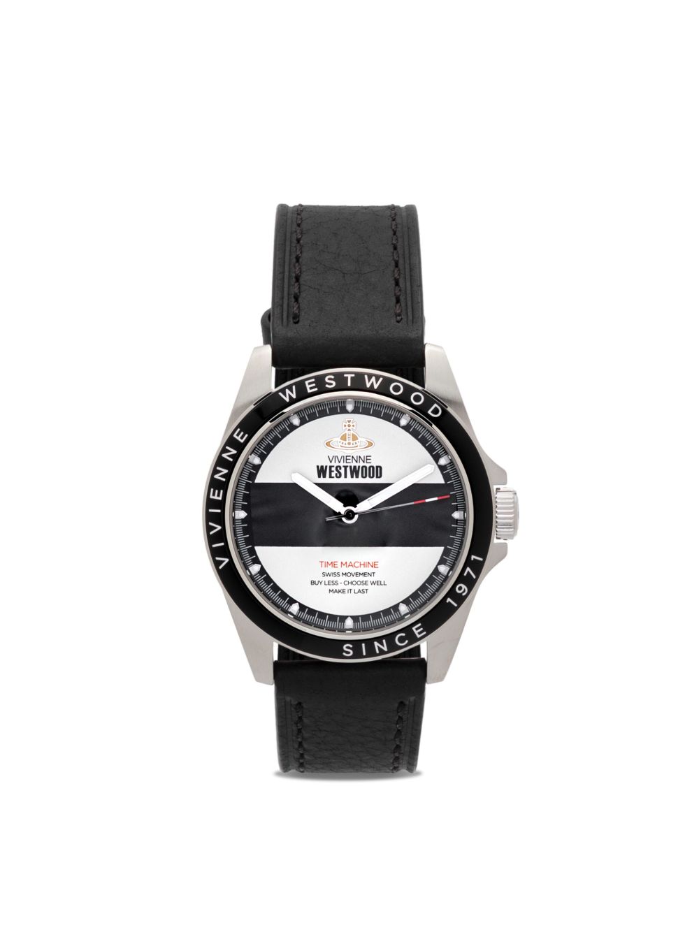 Vivienne Westwood Blackwall 38毫米腕表 - 黑色
