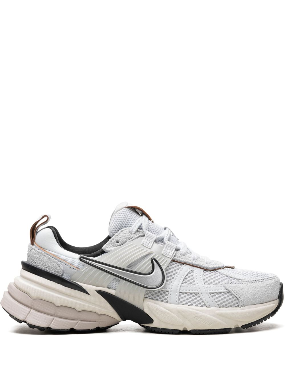 Nike V2K Run Pure Platinum/Chrome 运动鞋 - 白色