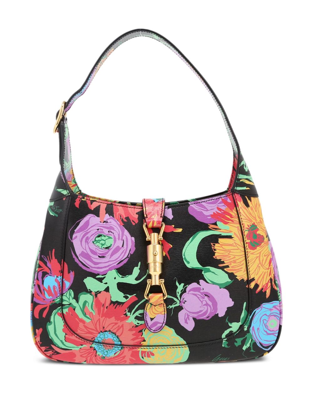 Gucci Pre-Owned Jackie 手提包（2020年代典藏款） - 黑色