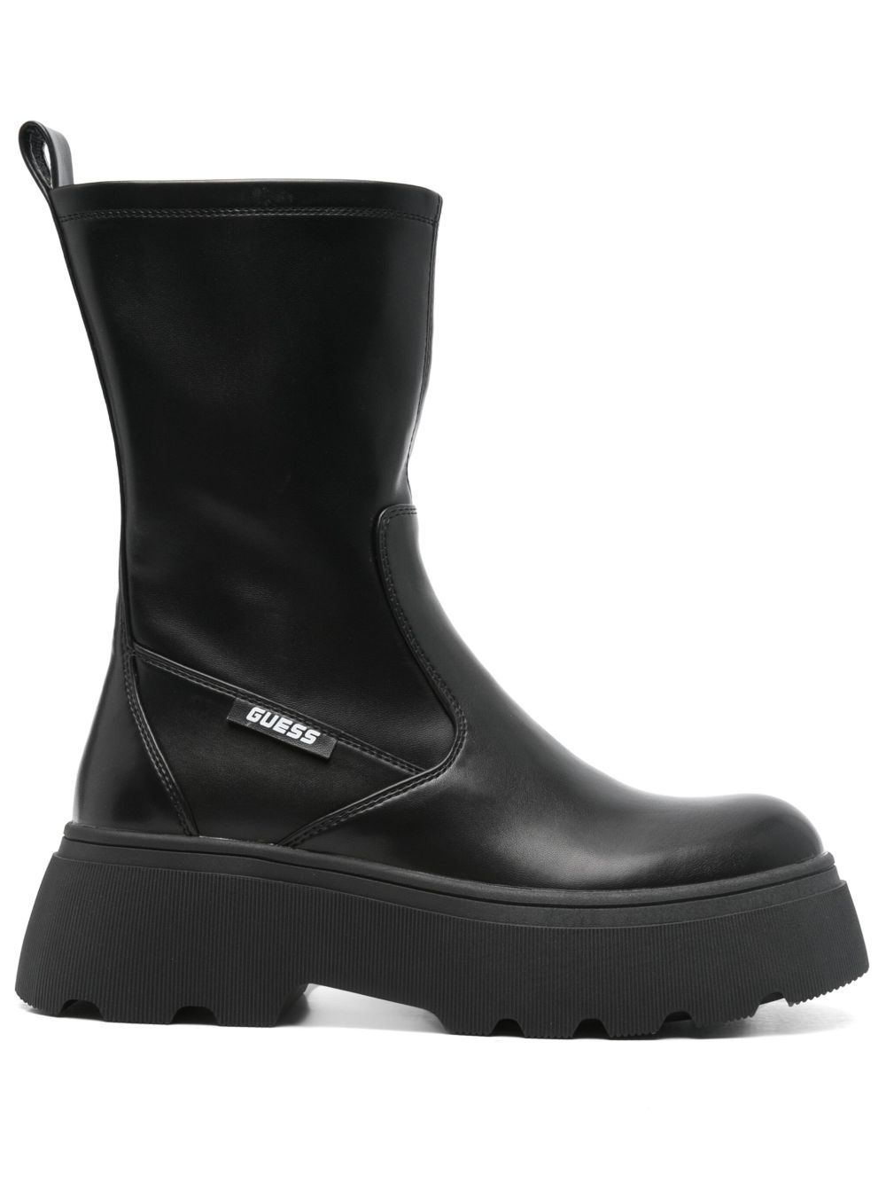 GUESS USA Nerea 中跟靴（6厘米） - 黑色
