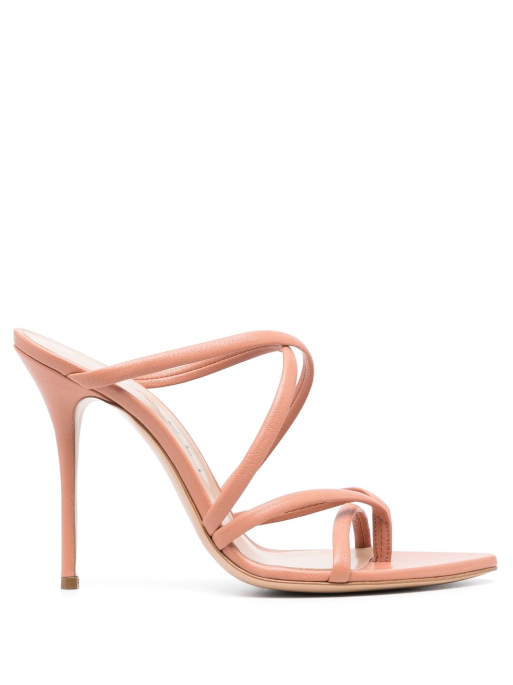 Casadei Julia Lucrezia 人字高跟穆勒鞋 - 中性色