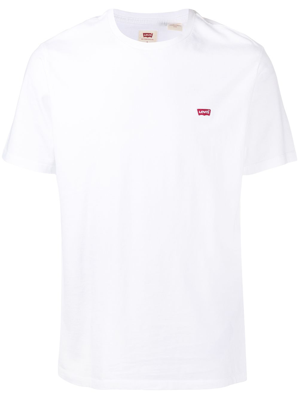 Levi's logo细节T恤 - 白色