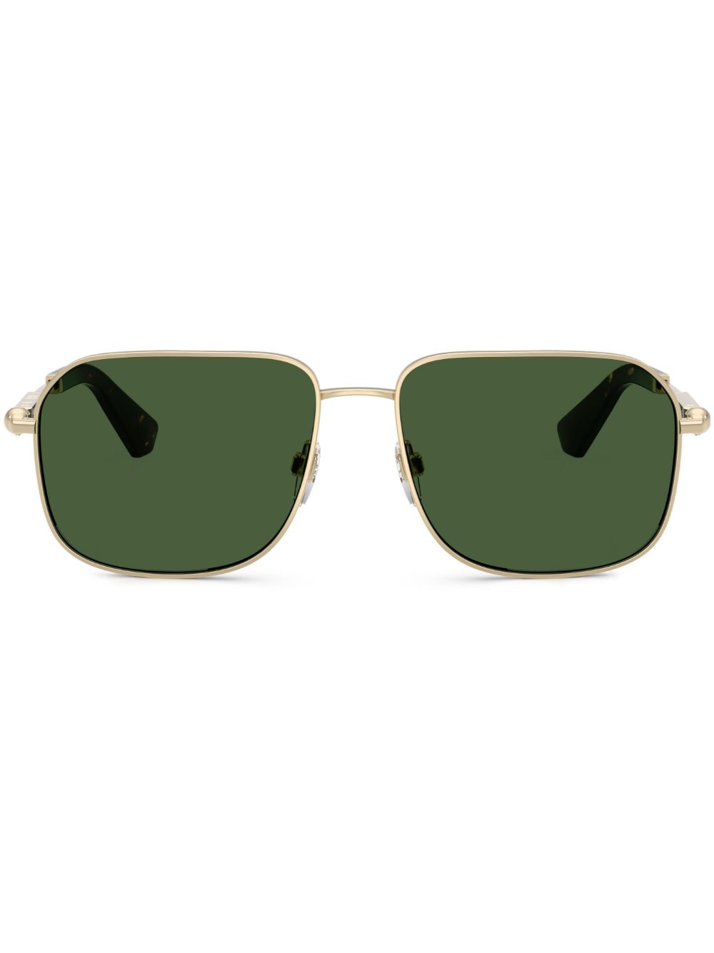 Burberry Eyewear logo雕刻太阳眼镜 - 金色