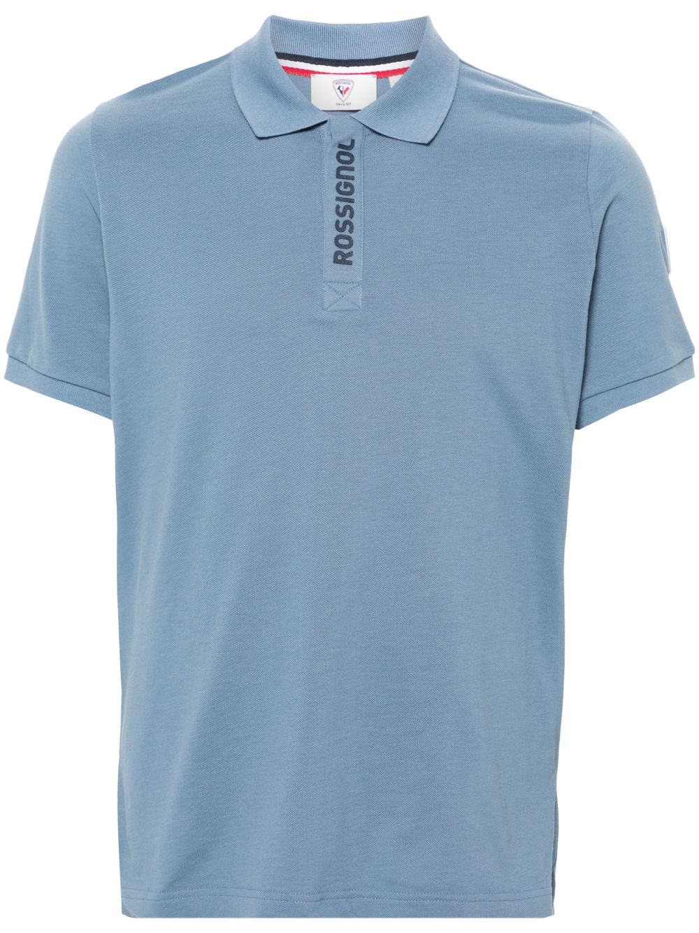 Rossignol logo织带polo衫 - 蓝色