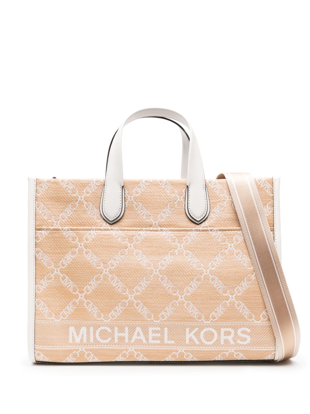 Michael Michael Kors Gigi 大号托特包 - 中性色