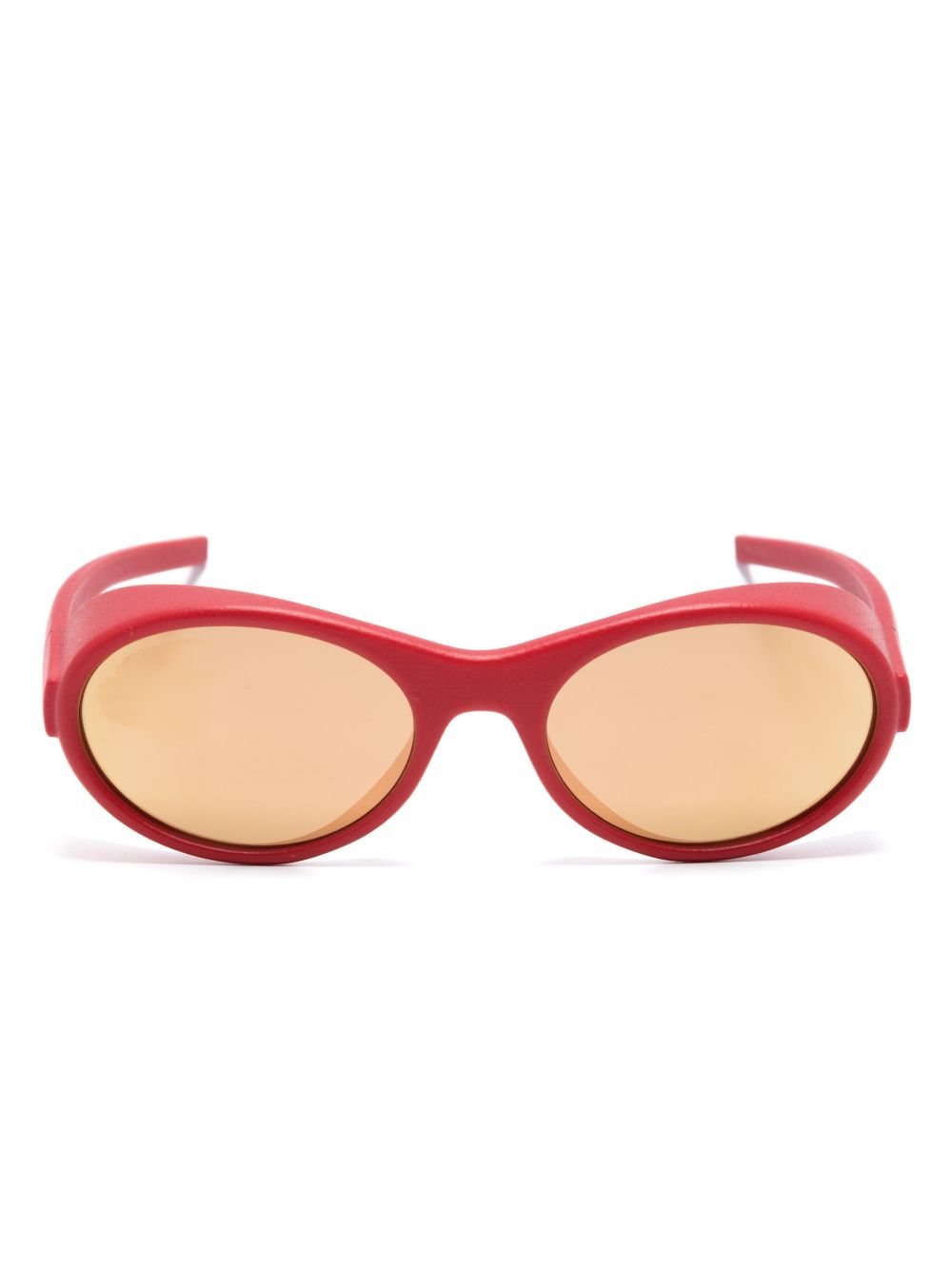 Givenchy Eyewear G Ride 椭圆形框太阳眼镜 - 红色
