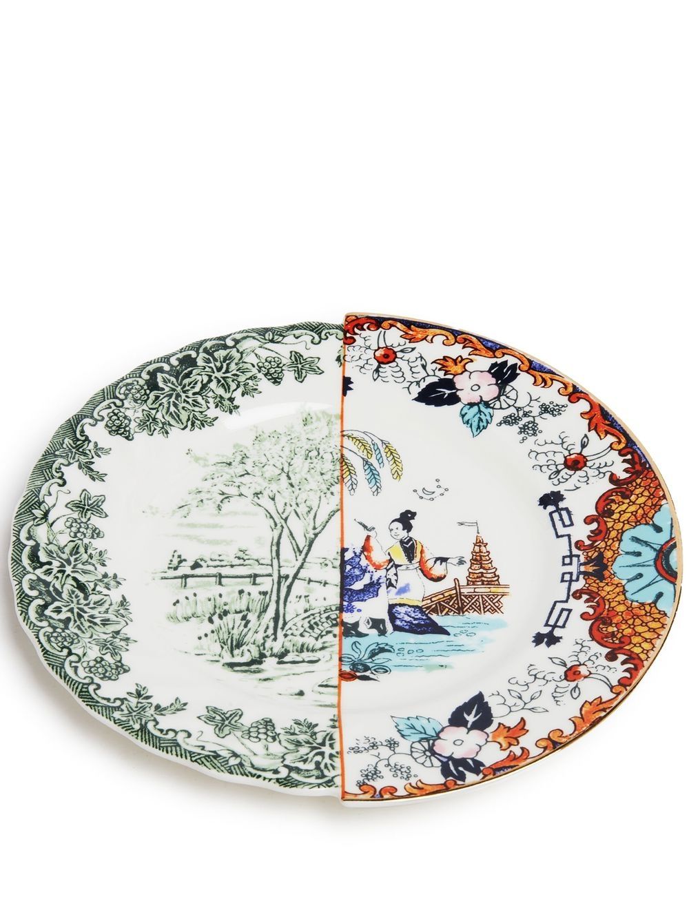Seletti Hybrid Ipazia 餐盘 - 白色