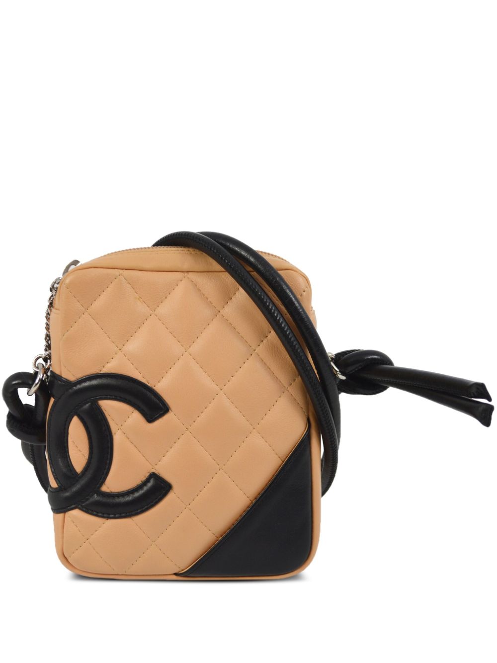 CHANEL Pre-Owned Cambon Ligne 单肩包（2003年典藏款） - 中性色