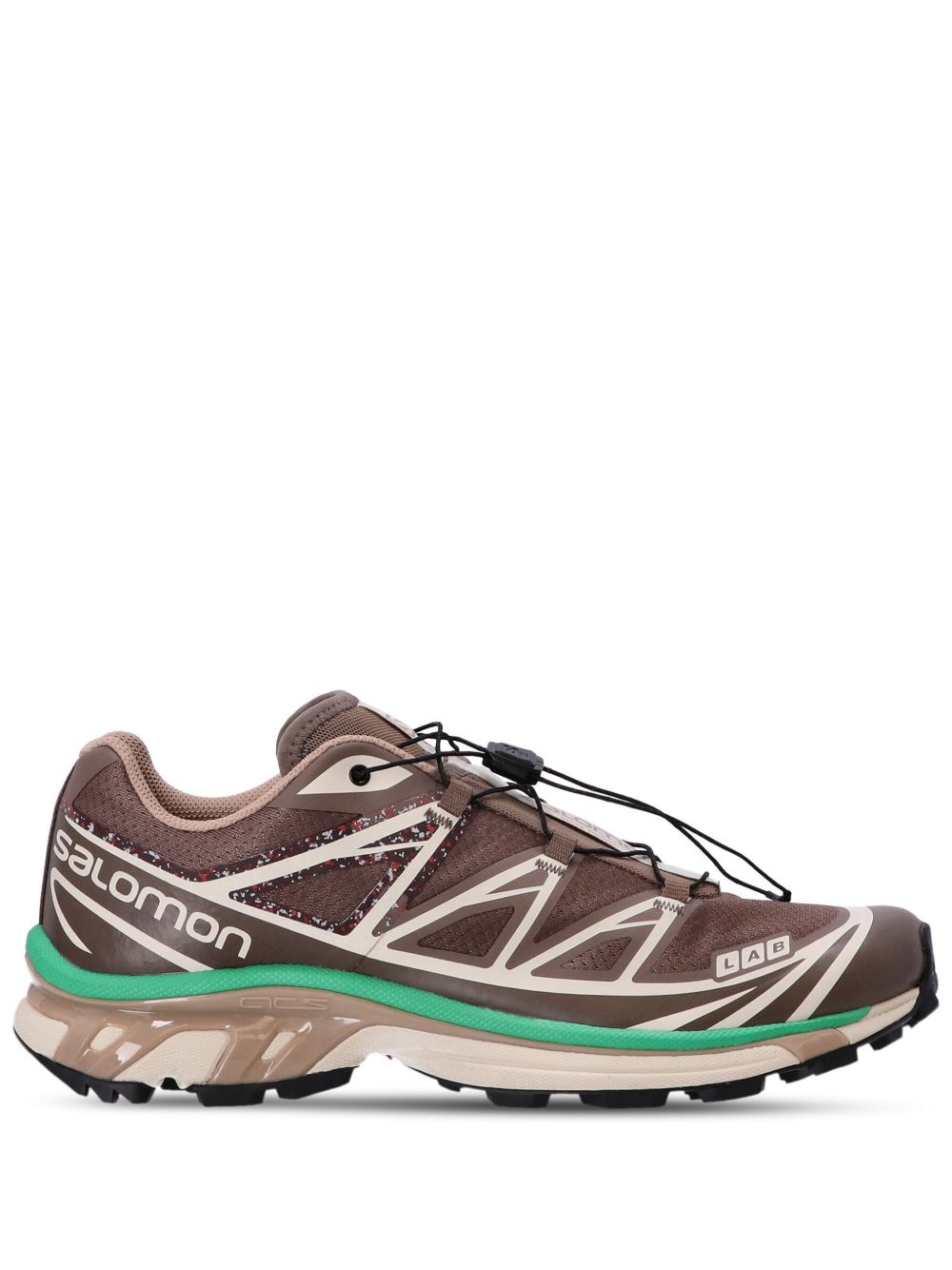 Salomon Xt-6 低帮运动鞋 - 褐色