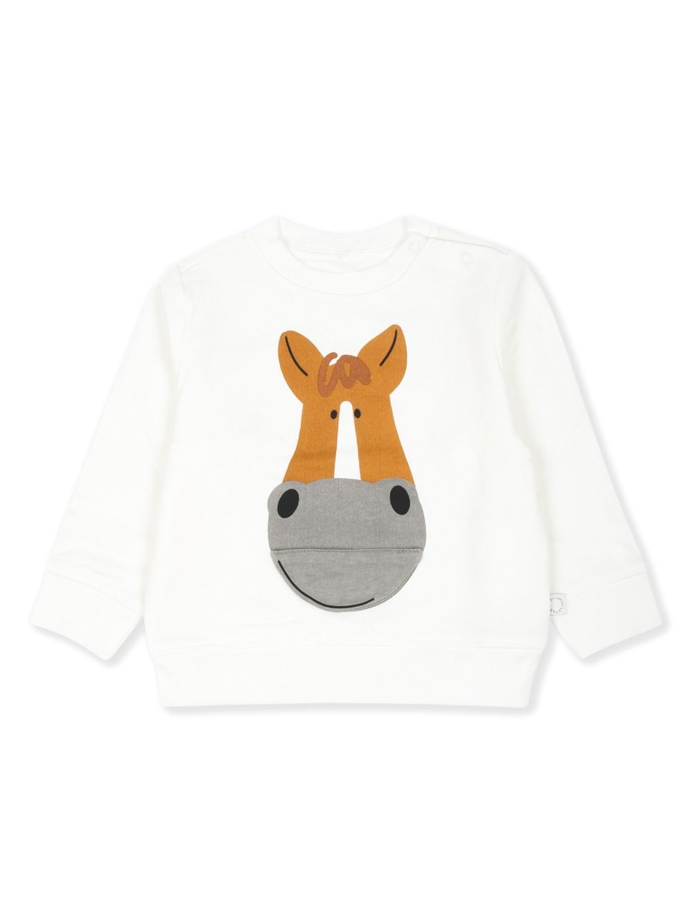 Stella McCartney Kids 图案印花卫衣 - 白色