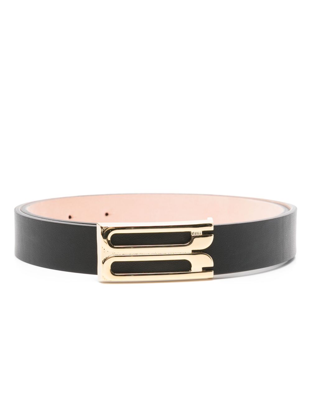 Victoria Beckham Frame 腰带 - 黑色