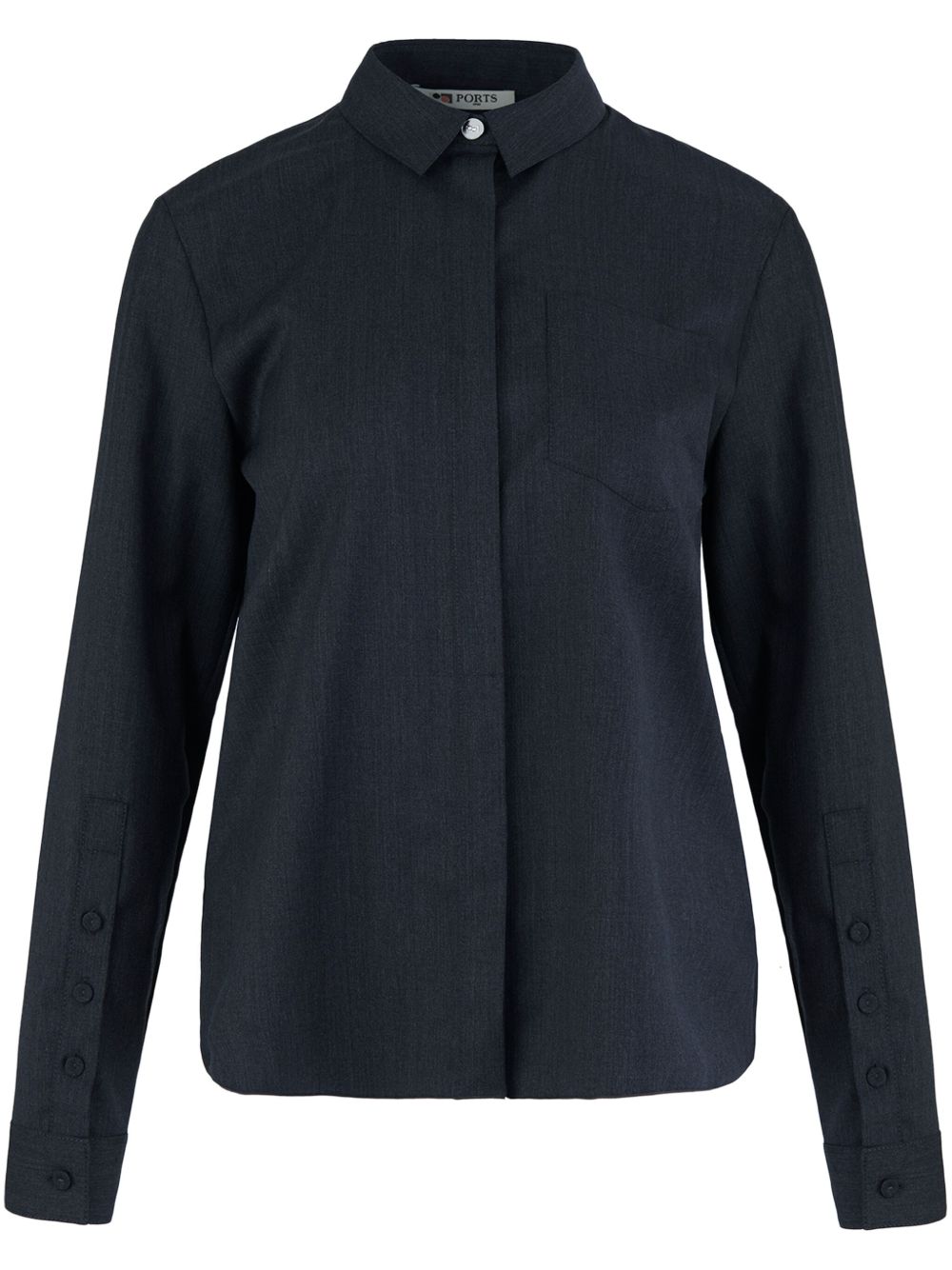Ports 1961 Iconic 羊毛衬衫 - 灰色
