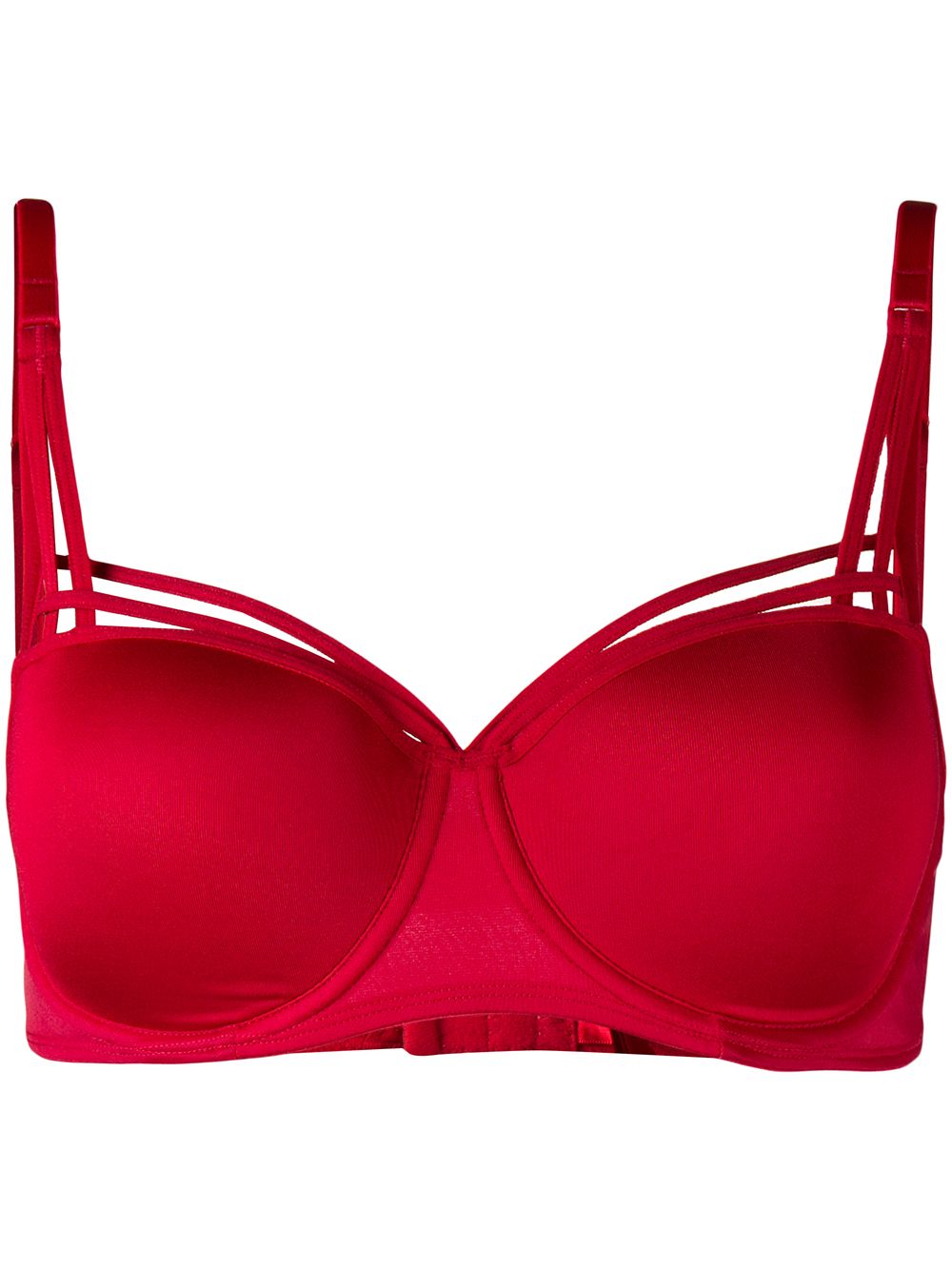Marlies Dekkers Dame de Paris' red balcony bra - 红色