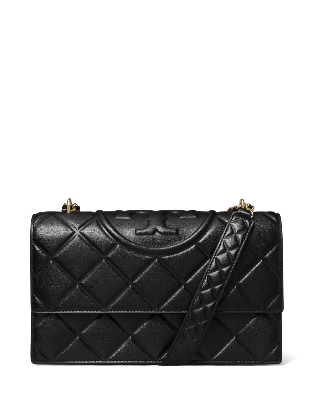 Tory Burch Fleming 单肩包 - 黑色